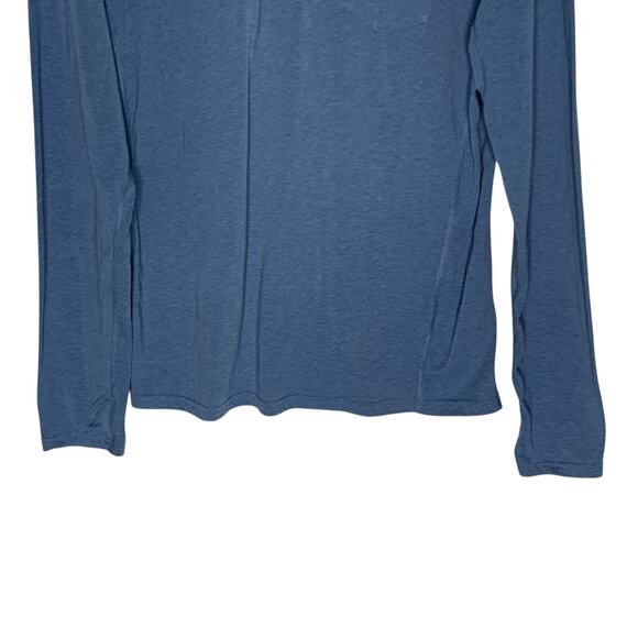Poncho Outdoors Performance Hoodie M Slate Blue Fast Drying UPF *flaw - Picture 5 of 9
